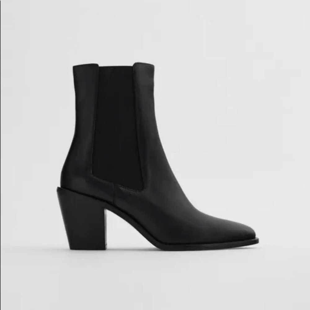 Black Leather Boots